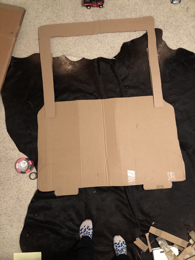DIY Photo Booth Frame  Easy Photo Booth Frame Craft Out Of Cardboard 