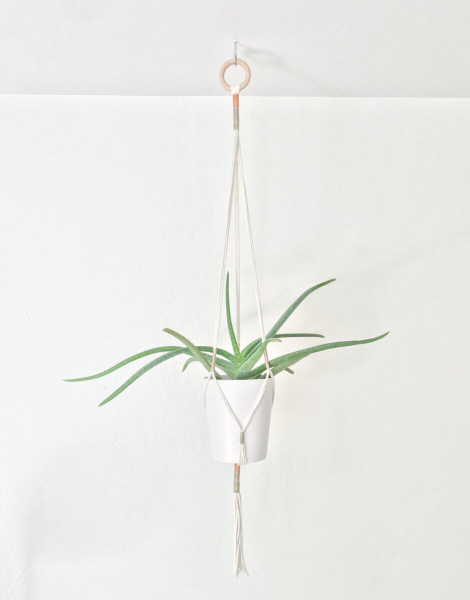 DIY Minimalist Plant Hanger