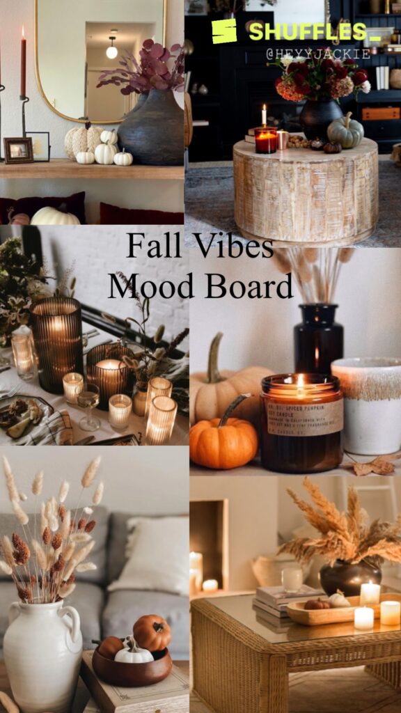 cozy fall vibe