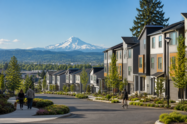 Low-Maintenance Townhome Living With Outdoor Access in the Portland Area